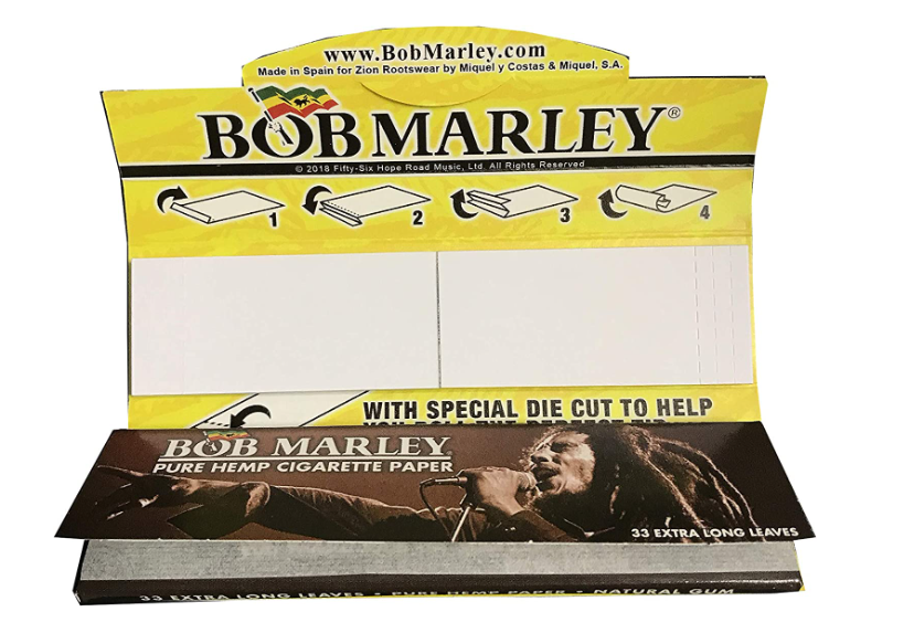 BOB MARLEY HEMP KING SIZE WITH 33 TIPS