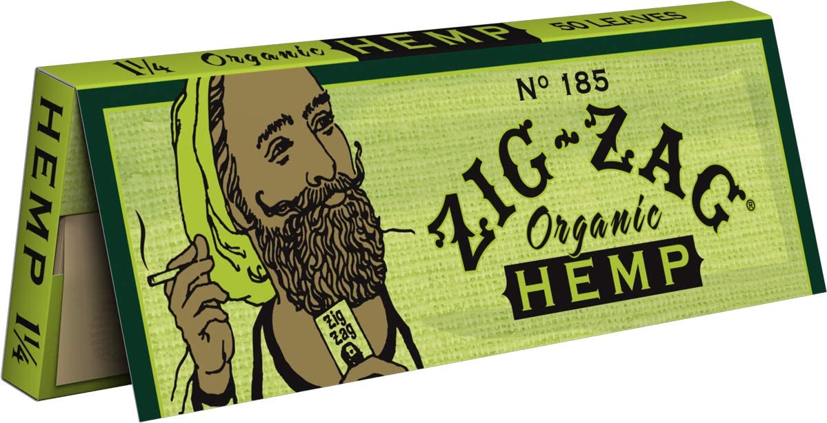 ZIG ZAG ORGANIC HEMP 1-1/4 24 PACK