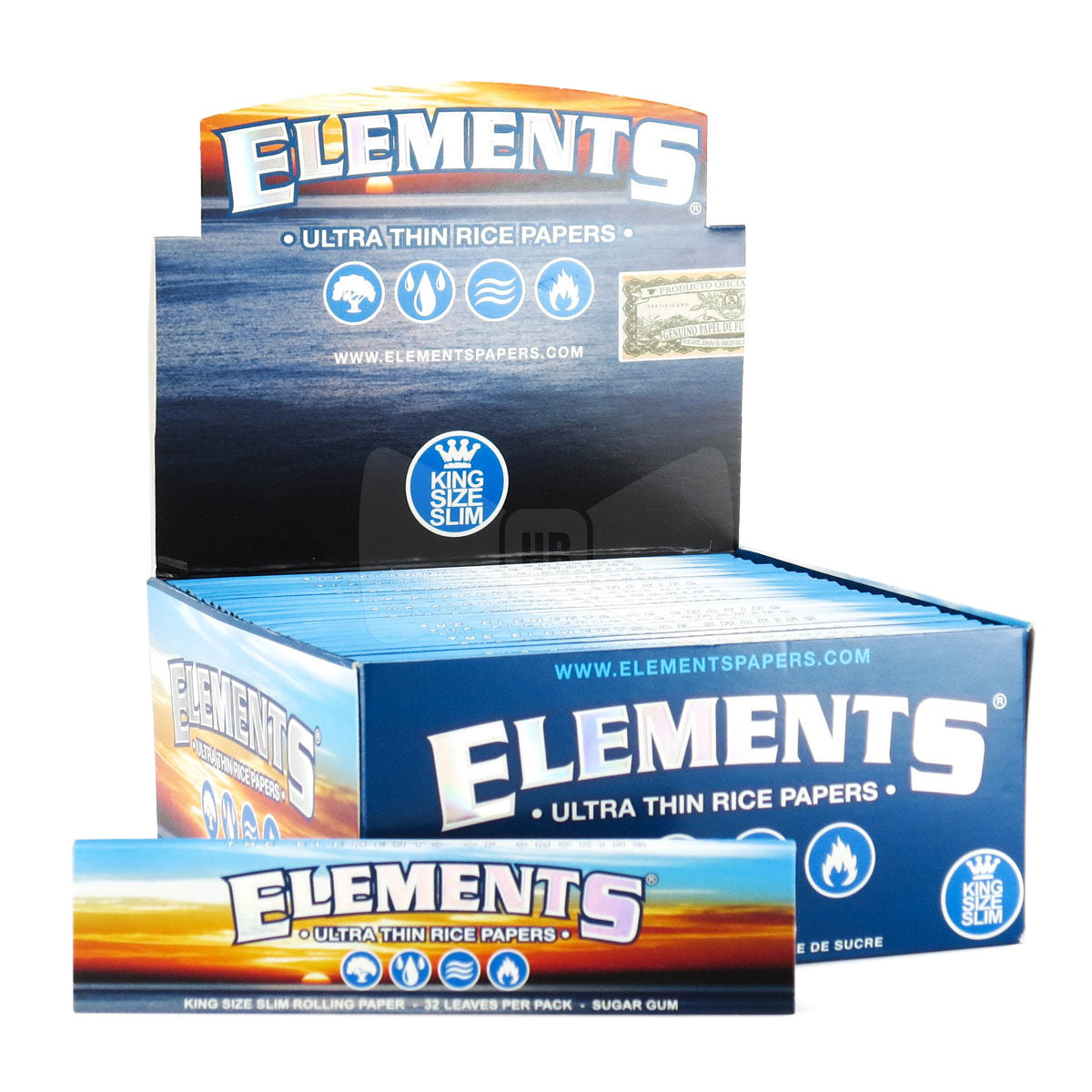 ELEMENTS ULTRA RICE KING SIZE SLIM