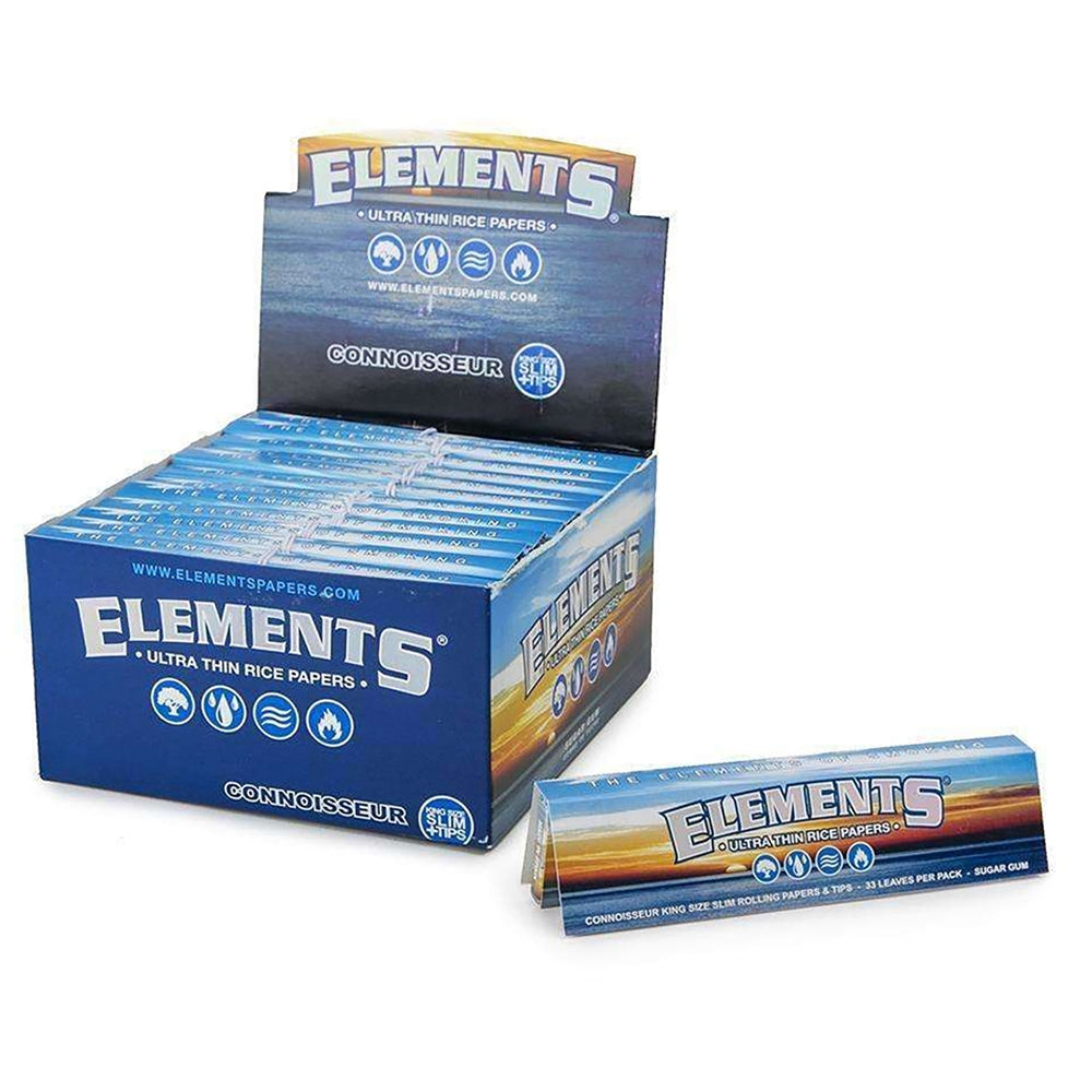 ELEMENTS CONNOISSEUR KINGSLIM + TIPS