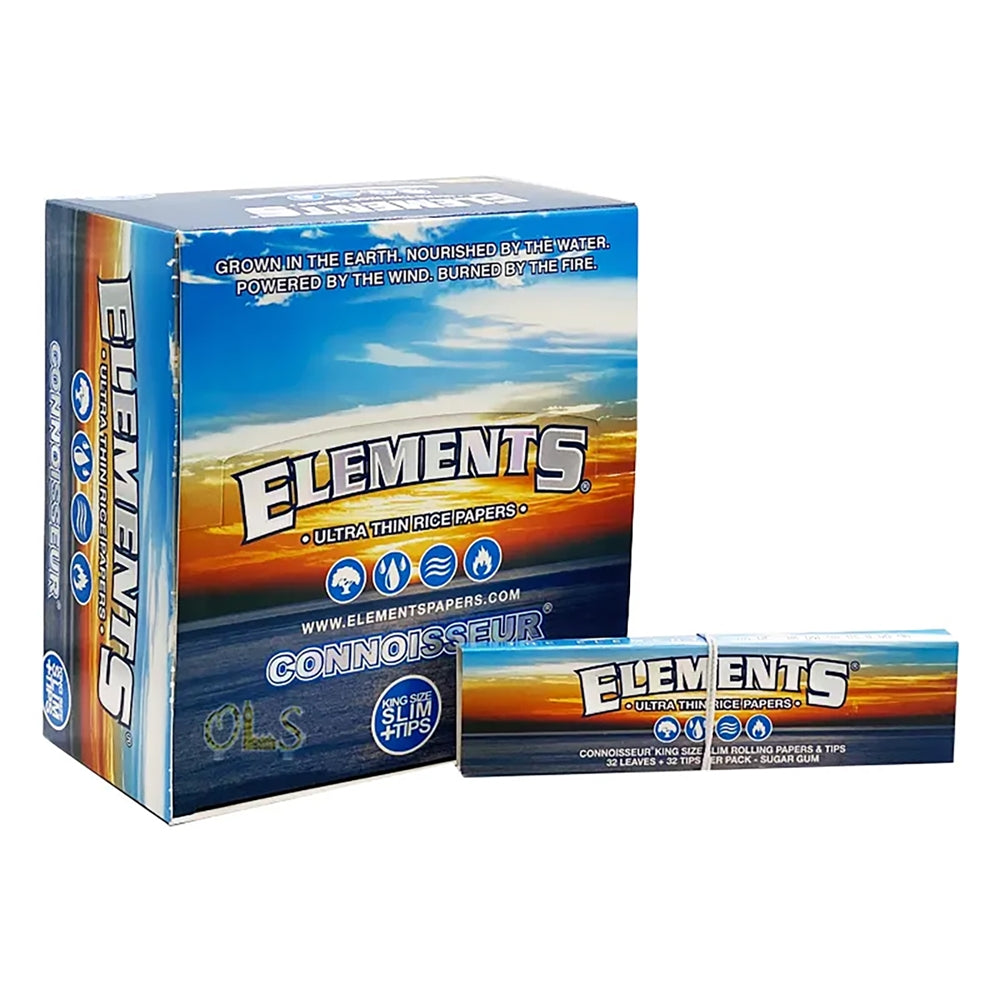ELEMENTS CONNOISSEUR KINGSLIM + TIPS