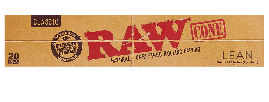 RAW CONE LEAN 20PACK