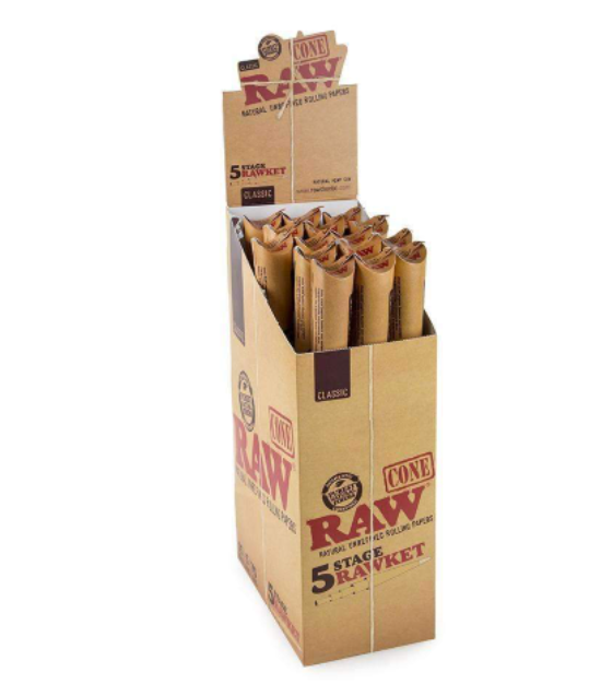 RAW CLASSIC 5 STAGE 15 PACKS PER BOX
