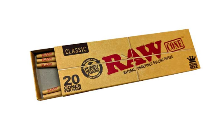 RAW CONE KING 12 PER BOX