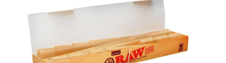 RAW CONE KING 12 PER BOX
