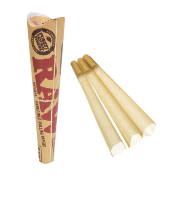 RAW CONE CLASSIC 1 1/4 8 PER PACK
