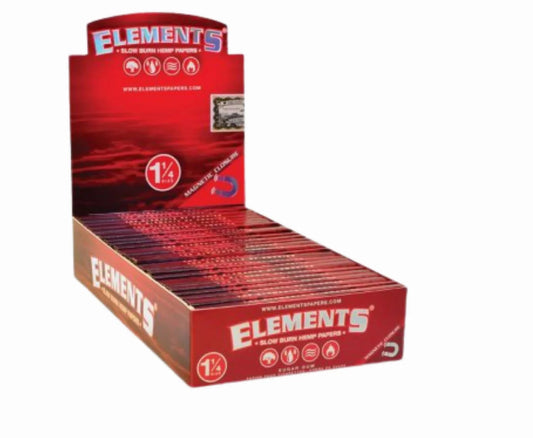 ELEMENTS 1-1/4 RED 25CT