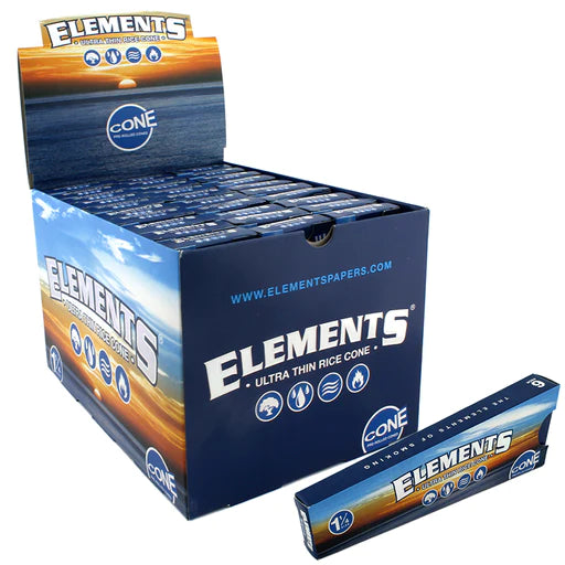 ELEMENTS CONE KINGSIZE 40CT