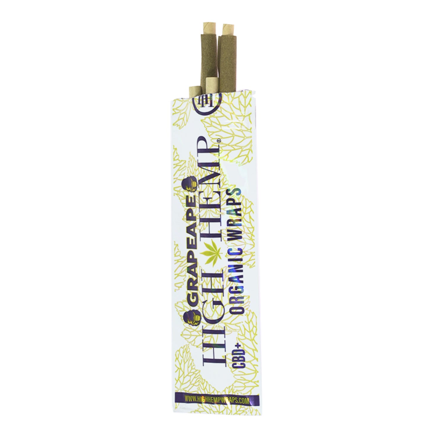 High Hemp Organic Wraps GrapeApe 25 Pack Per Box