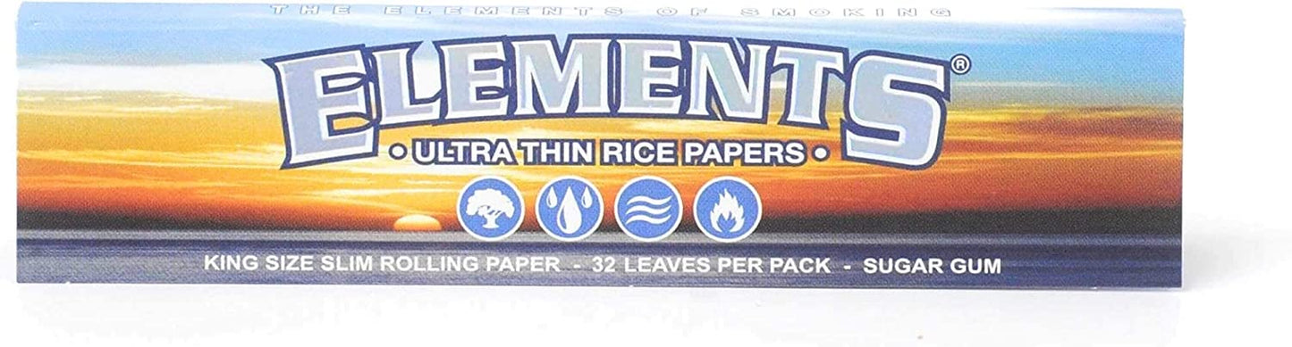 ELEMENTS ULTRA RICE KING SIZE 50CT
