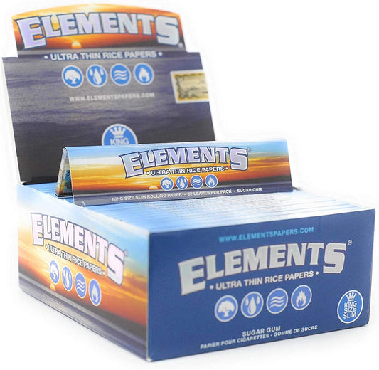 ELEMENTS ULTRA RICE KING SIZE  50CT