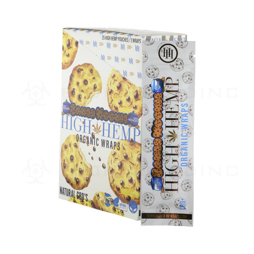 High Hemp Organic Wraps BackedKookie 25 Pack Per Box