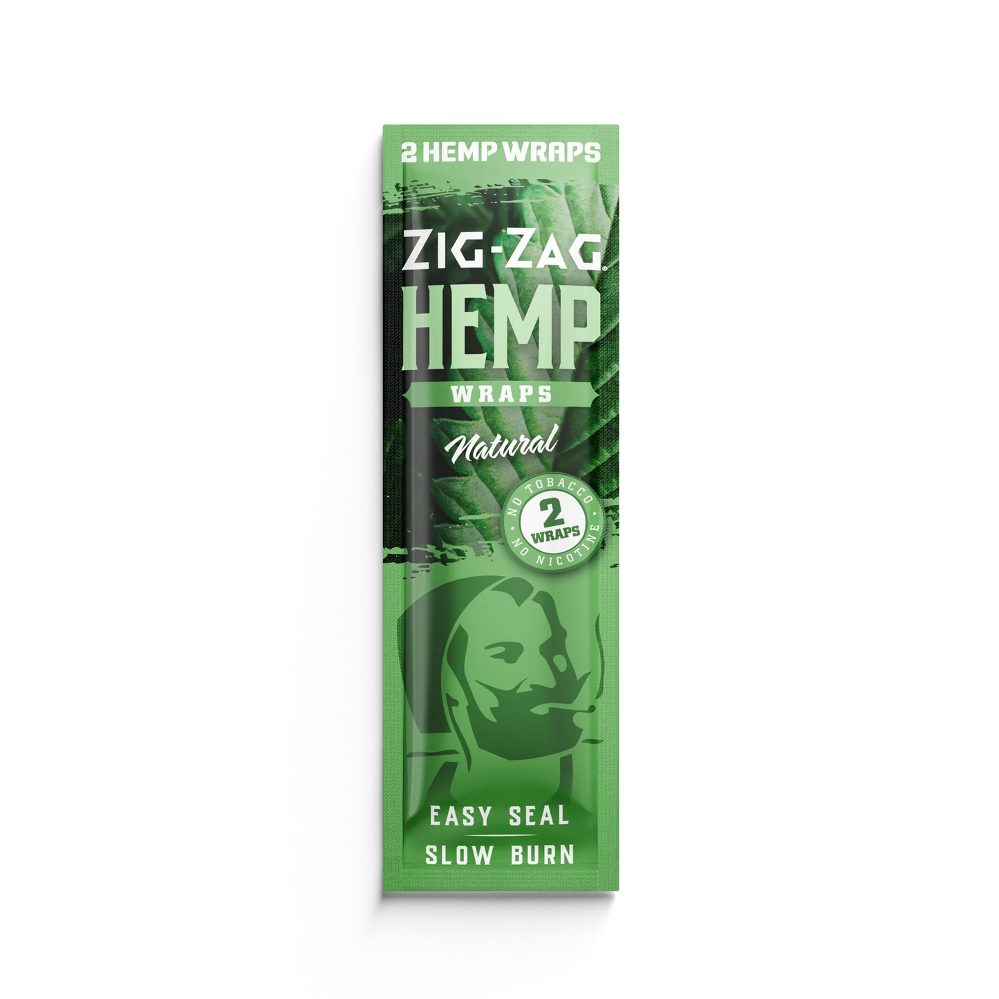 ZIG-ZAG Hemp Wraps Natural 25 Pouches