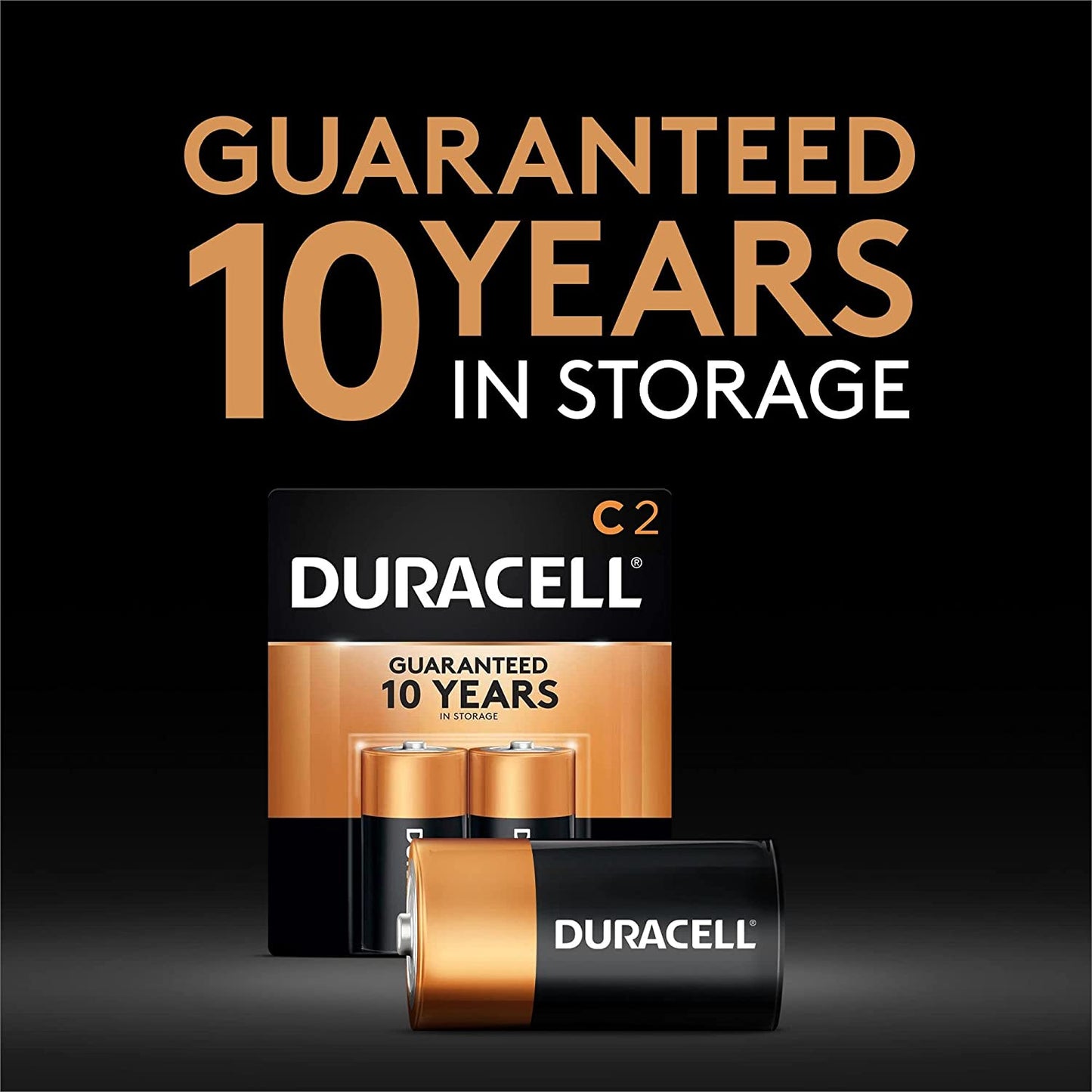 DURACELL BATTERY "C2"USA PACK 8 CARDS