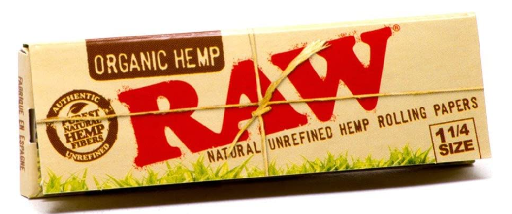 RAW ORGANIC 1-1/4 24 PER BOX