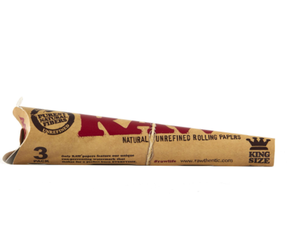 RAW CONE CLASSIC KING SIZE 32 PACKS PER BOX