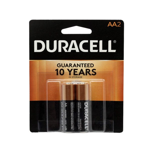 DURACELL BATTERY AA 2PACK 14 CARDS