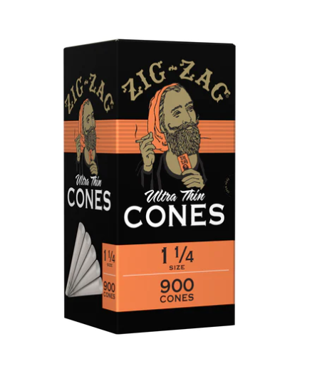 ZIG-ZAG CONE ORANGE ULTRA THIN 1-1/4 900 CONES