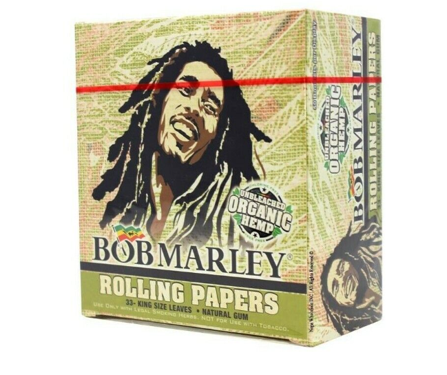 BOB MARLEY ORGANIC HEMP 33 KING SIZE 50 PACK