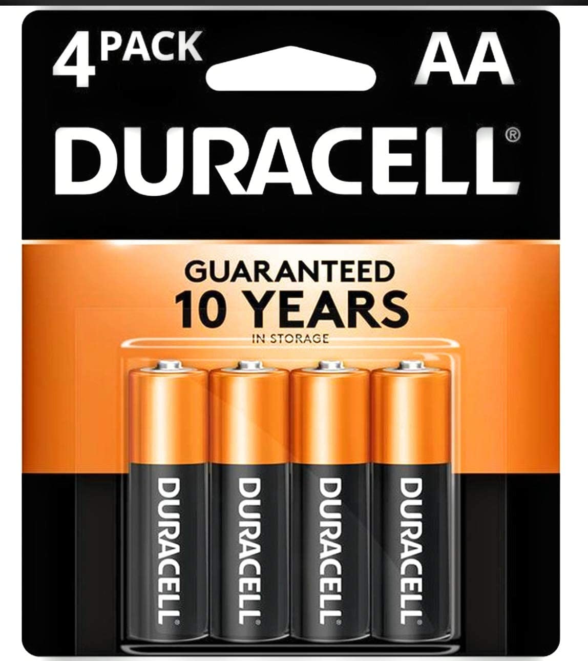 DURACELL BATTERY AA 4PACK 14CARDS PER BOX