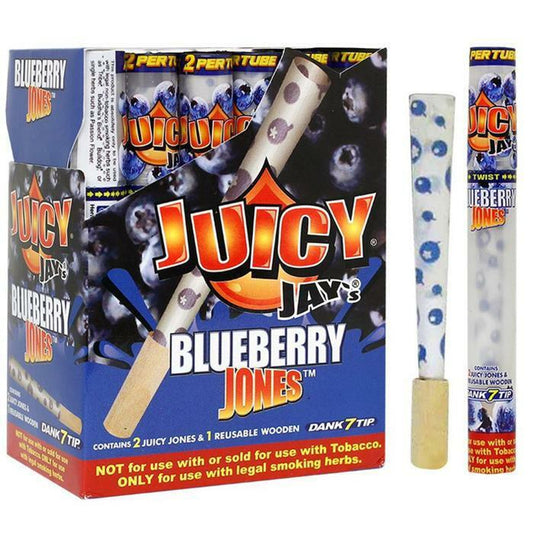 JUICY JAY'S BLUEBERRY JONES 24 PER BOX
