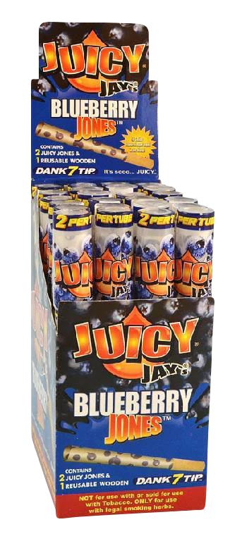 JUICY JAY'S BLUEBERRY JONES 24 PER BOX