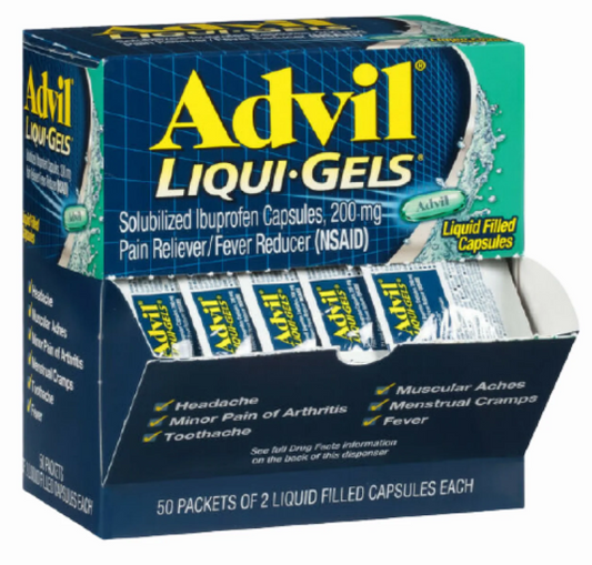 Advil Liquid Gel 50CT