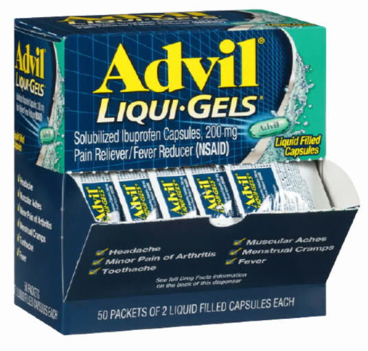 Advil Liquid Gel 50CT