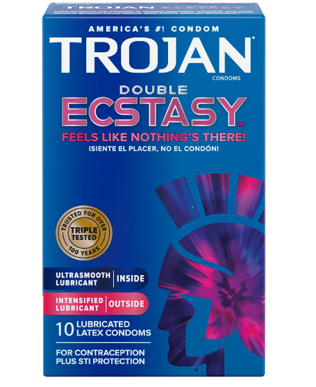 Trojan Condom Double Ecstasy 6CT