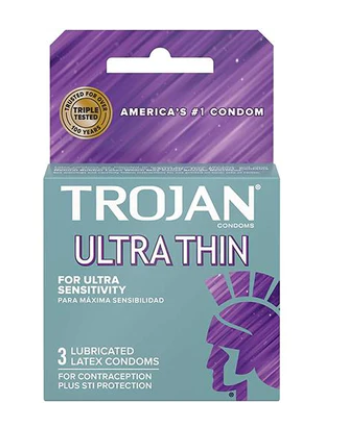 Trojan Condom Ultrathin Grey 6CT