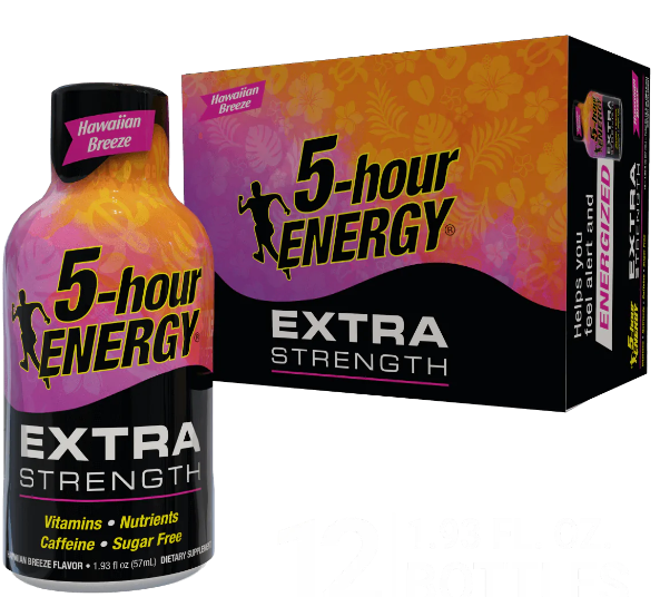 5 Hours Extra Strength Hawaiian Breeze 12ct