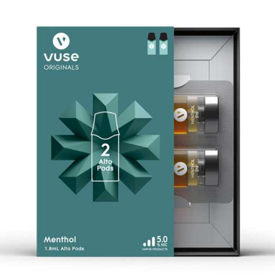 VUSE MENTHOL TOBACCO 2PODS PACK