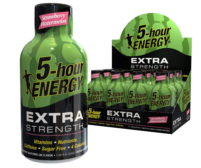 5 Hour Extra Strength Strawberry Watermelon 12ct