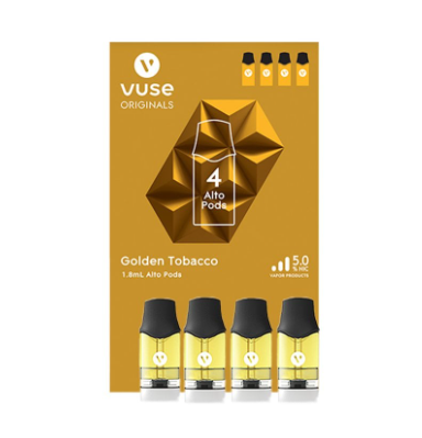 VUSE GOLDEN TOBACCO 4PODS PACK