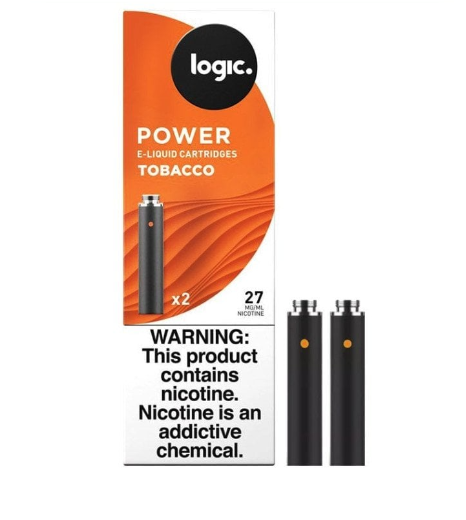 LOGIC POWER TOBACCO 27MG/ML 10 PER PACK