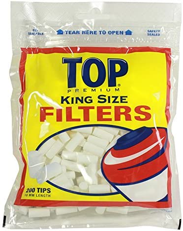 TOP FILTER TIPS 200 PER PACK