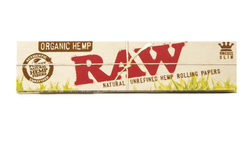 RAW ORGANIC KING SLIM 50 PER BOX